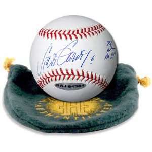  Steve Garvey Autographed Baseball Inscribed 74 NL MVP 