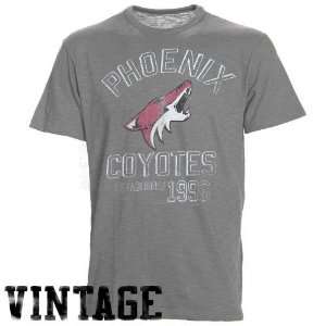  47 Brand Phoenix Coyotes Ash Baseline Vintage T shirt 