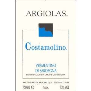    2009 Argiolas Costamolino Vermentino 750ml Grocery & Gourmet Food