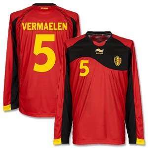    11 12 Belgium Home L/S Jersey + Vermaelen 5