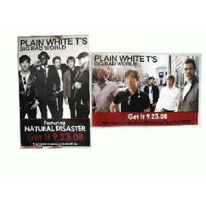    Plain White Tees Ts Poster Ts Big Bad World 
