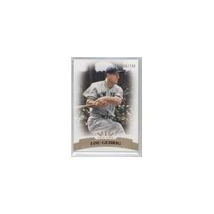    2011 Topps Tier One #4   Lou Gehrig/799 Sports Collectibles