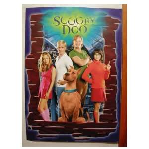   Scooby Doo Poster Sarah Michelle Gellar Scooby Doo 