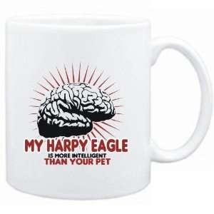  Mug White  My Harpy Eagle is more intelligent than your 