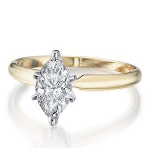 Classic Diamond Solitaire Ring 1/2ct   Size 5.5 Jewelry