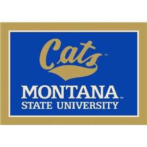   Team Spirit Door Mat   Montana State Bobcats Cats