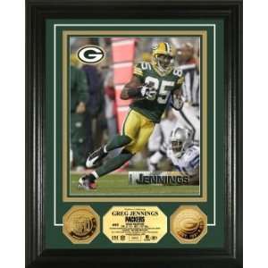  Greg Jennings 24KT Gold Coin Photo Mint