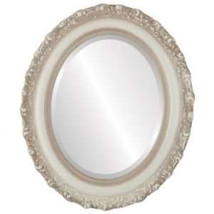  Venice Oval in Taupe Mirror and Frame