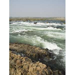  Rapids on the Narmada River Just West of Maheshwar, Madhya 