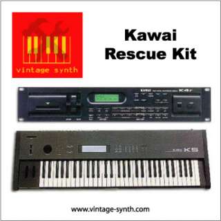 Patches + Manuals for Kawai K1 K1II K3 K4 K5 XD 5  