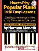 HOW TO PLAY POPULAR PIANO IN 10 EASY LESSONS MUSIC BOOK  