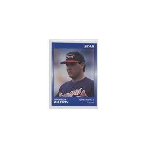  1990 Greenville Braves Star #21   Preston Watson Sports 