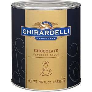  Ghirardelli Chocolate Sauce 96 oz Can 