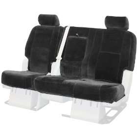   Fit Front Bench Seat Cover   Velour Fabric , Charcoal Automotive