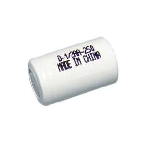   2AA Size Rechargeable Battery 250mAh NiCd 1.2V Flat Top Electronics