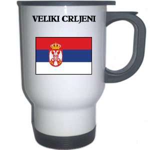  Serbia   VELIKI CRLJENI White Stainless Steel Mug 