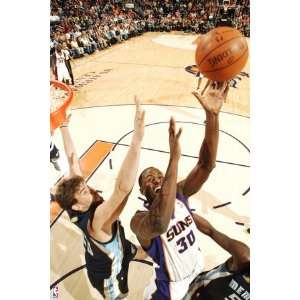 Memphis Grizzlies v Phoenix Suns Earl Barron and Marc Gasol by Barry 
