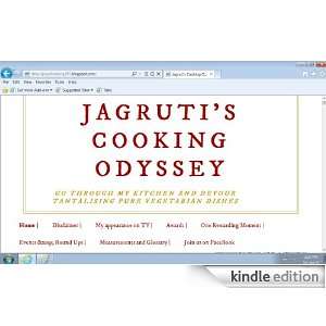  Jagrutis Cooking Odyssey Kindle Store Jagruti Dhanecha