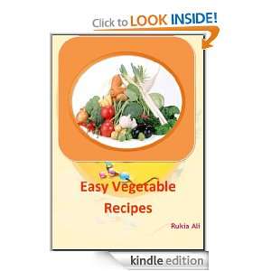 Recipes for Vegetable Rukia Ali  Kindle Store