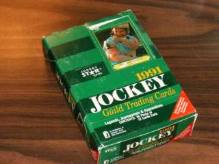 ONE BOX   1991 JOCKEY Guild Trading Star Cards Legends  