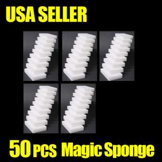 50 MAGIC ERASER CLEANER SPONGES FOR AUTO DETAILING  