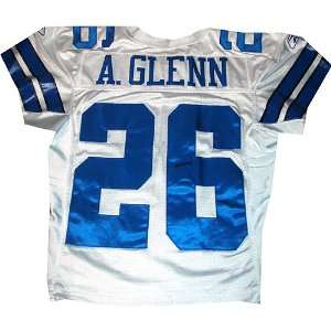  Aaron Glenn #26 2006 Cowboys Game Used White Jersey (Size 