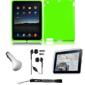 Green Silk Premium Durable Protective Skin for Apple iPad 2 Tab Tablet 
