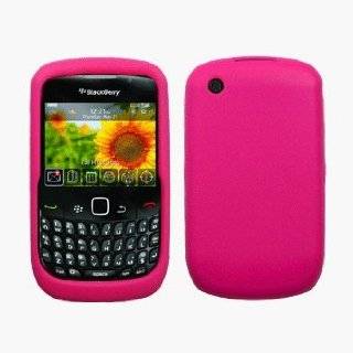 Hot Pink Silicone Case / Skin / Cover for RIM BlackBerry Curve 3G 9330 