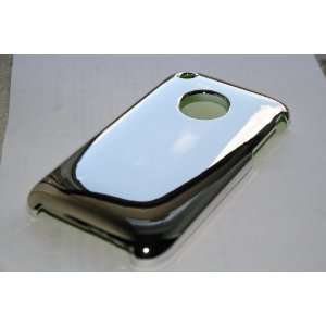  Apple Iphone 3g/3gs Metallic Slim Fit Case Silver Chrome 