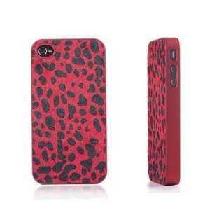  HOTER® 2011 Vogue Leopard Apple Iphone 4/4S Leather Case 