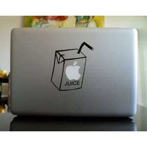  Apple Macbook Vinyl Decal Sticker   Apple Juice 