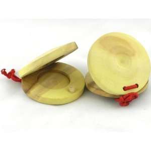  Wooden Castanets Musical Instruments