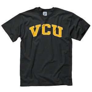  VCU Rams Black Bold Arch T Shirt