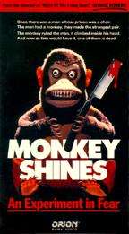 Monkey Shines VHS  