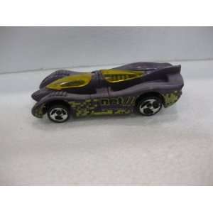 Futuristic Purple Single Seat NET Hotwheels Racing Matchbox Car Die 