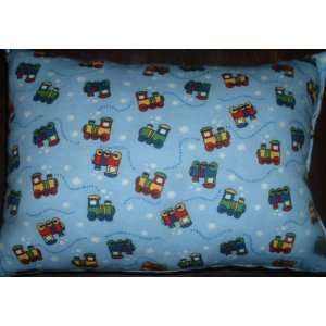  Toddler Pillow for Daycare, Preschool or Travel   Trains 