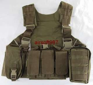 Molle Marine MK2 Tactical Vest Coyote Brown (Dark)  