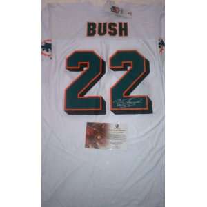  Reggie Bush Signed Miami Dolphins Jersey 