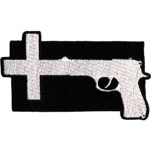  Nine Inch Nails NIN Gun Logo New Iron On Patch p2975 