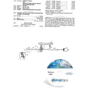  NEW Patent CD for VARIABLE ORIFICE, ZERO FRICTION DRAW DIE 