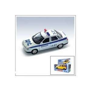  TOY/Lada 2110 Russian Police Car [ For ages 3+. Scale 1 