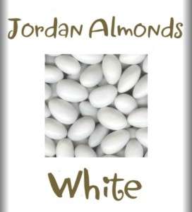 Jordan Almonds 2 lbs. White  