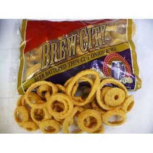 Brew City Beer Battered Onion Rings, 10 Lbs  Grocery 