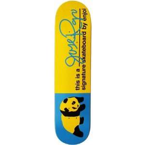  Enjoi Signature Jose Rojo 7.75 Skateboard Deck Sports 