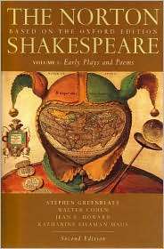 The Norton Shakespeare, Vol. 1, (0393931447), Walter Cohen, Textbooks 