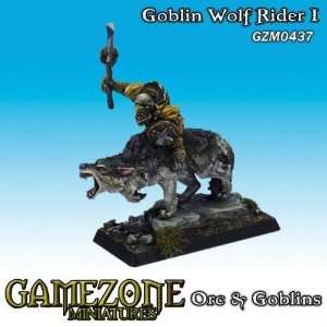  Gamezone Miniatures Orcs and Goblins   Goblin Wolf Rider 