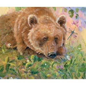  Valeria Yost The Bear & the Dragon Fly 200pc Jigsaw Puzzle 