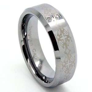   Band with Laser Etched Tribal Design (Limited Quantity) Valentines
