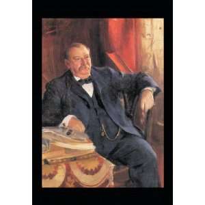  Stephen Grover Cleveland 12x18 Giclee on canvas