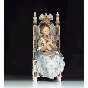  Lladro Attentive Valencian Girl